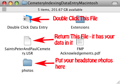 Macintosh Folder View