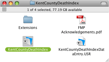 Macintosh Folder View